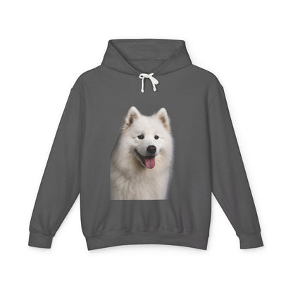 Samoyed Head Unisex Lightweight Hoodie
