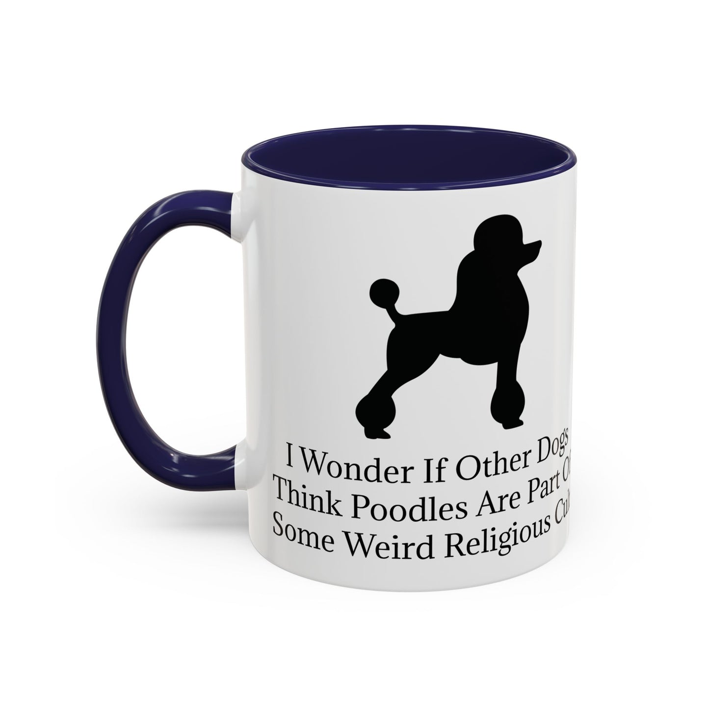I Wonder 2-Tone Coffee Mug