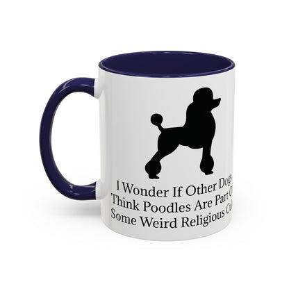 I Wonder 2-Tone Coffee Mug