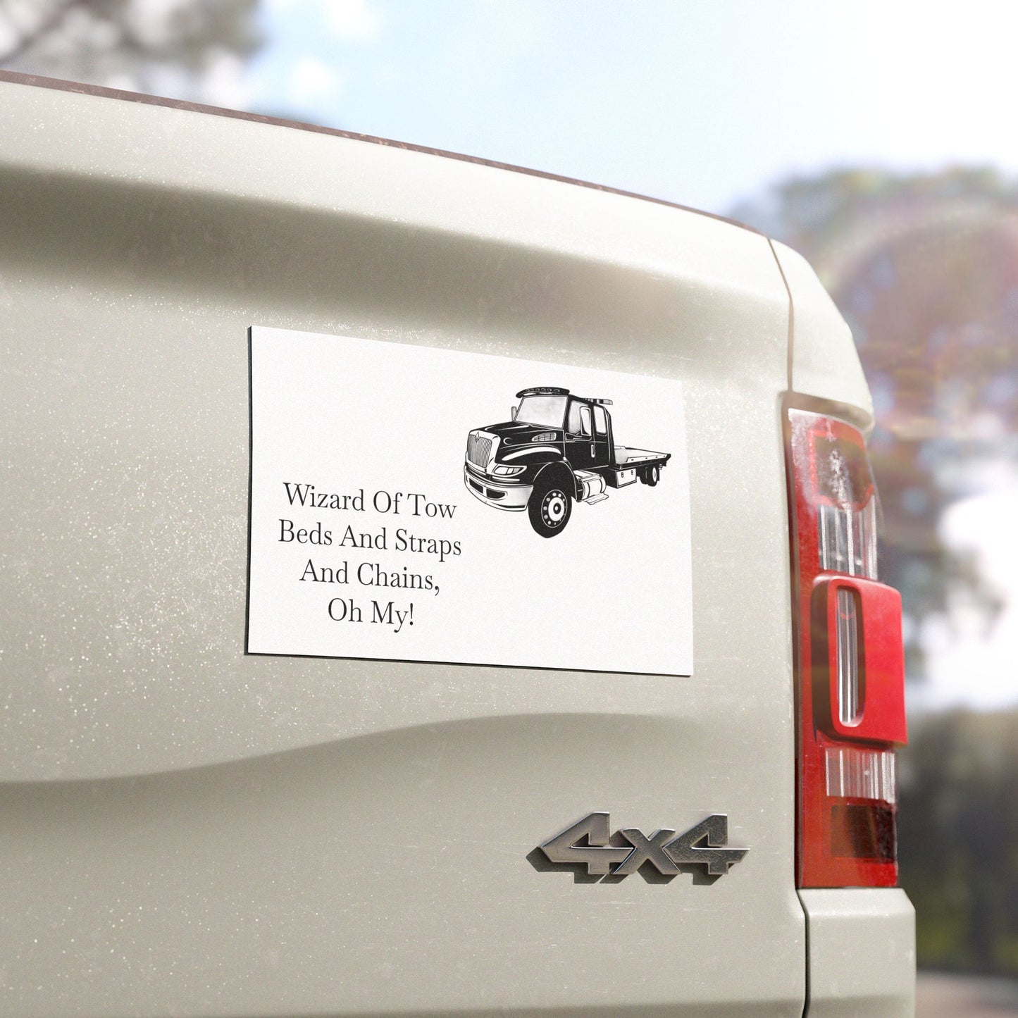 Wizard Of Tow Indoor/Outdoor Magnet