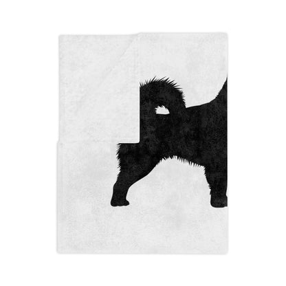 Mala-Not-A-Mute Velveteen Microfiber Blanket