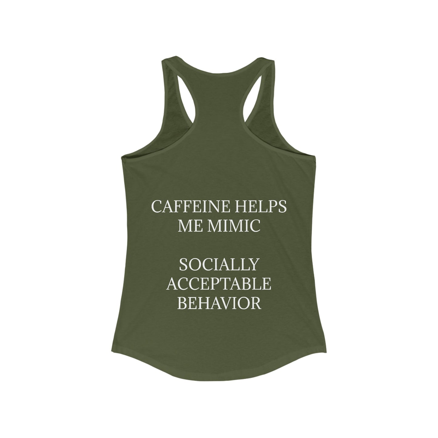 Socially Acceptable Women's Racerback Tank