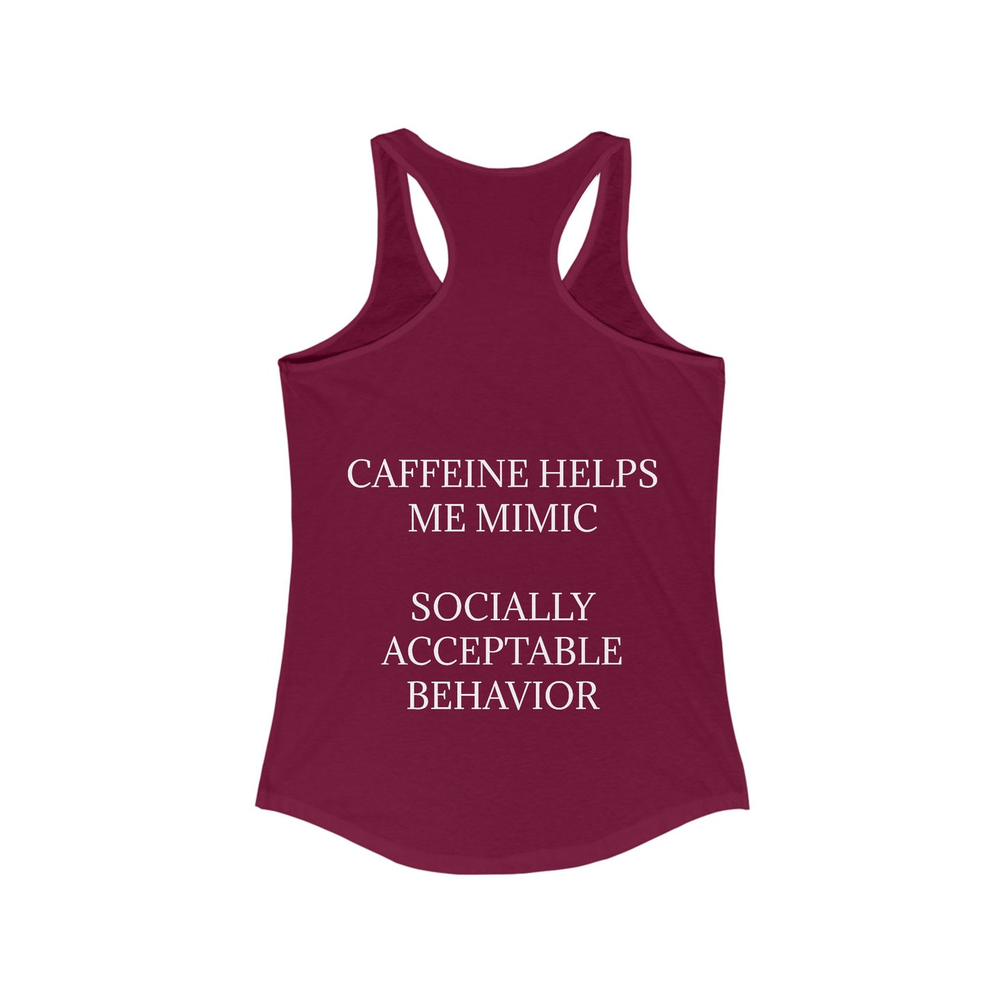 Socially Acceptable Women's Racerback Tank