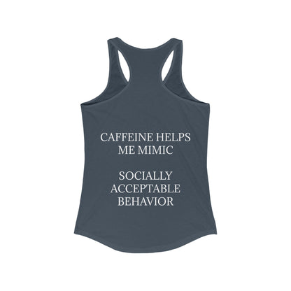 Socially Acceptable Women's Racerback Tank