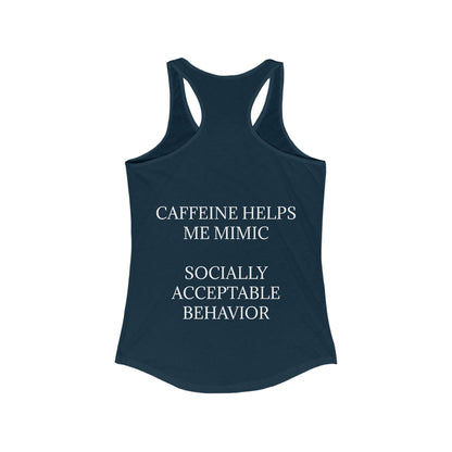 Socially Acceptable Women's Racerback Tank