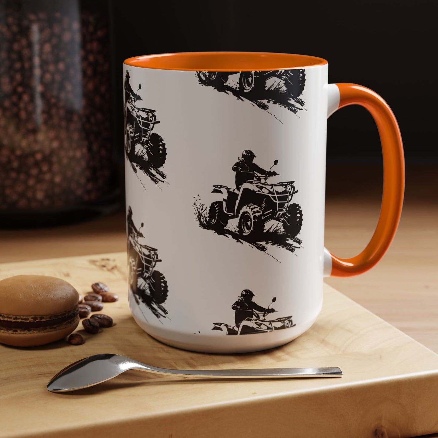 Slingin' Mud Quad 2-Tone Coffee Mug