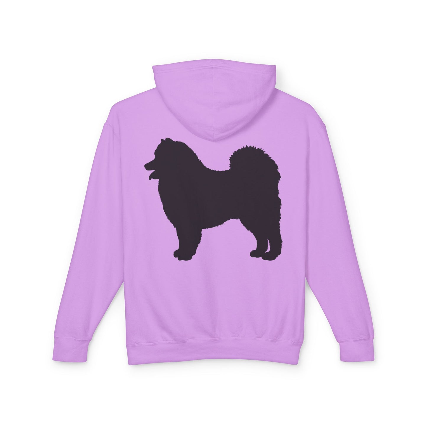 Samoyed Silhouette Unisex Lightweight Hoodie