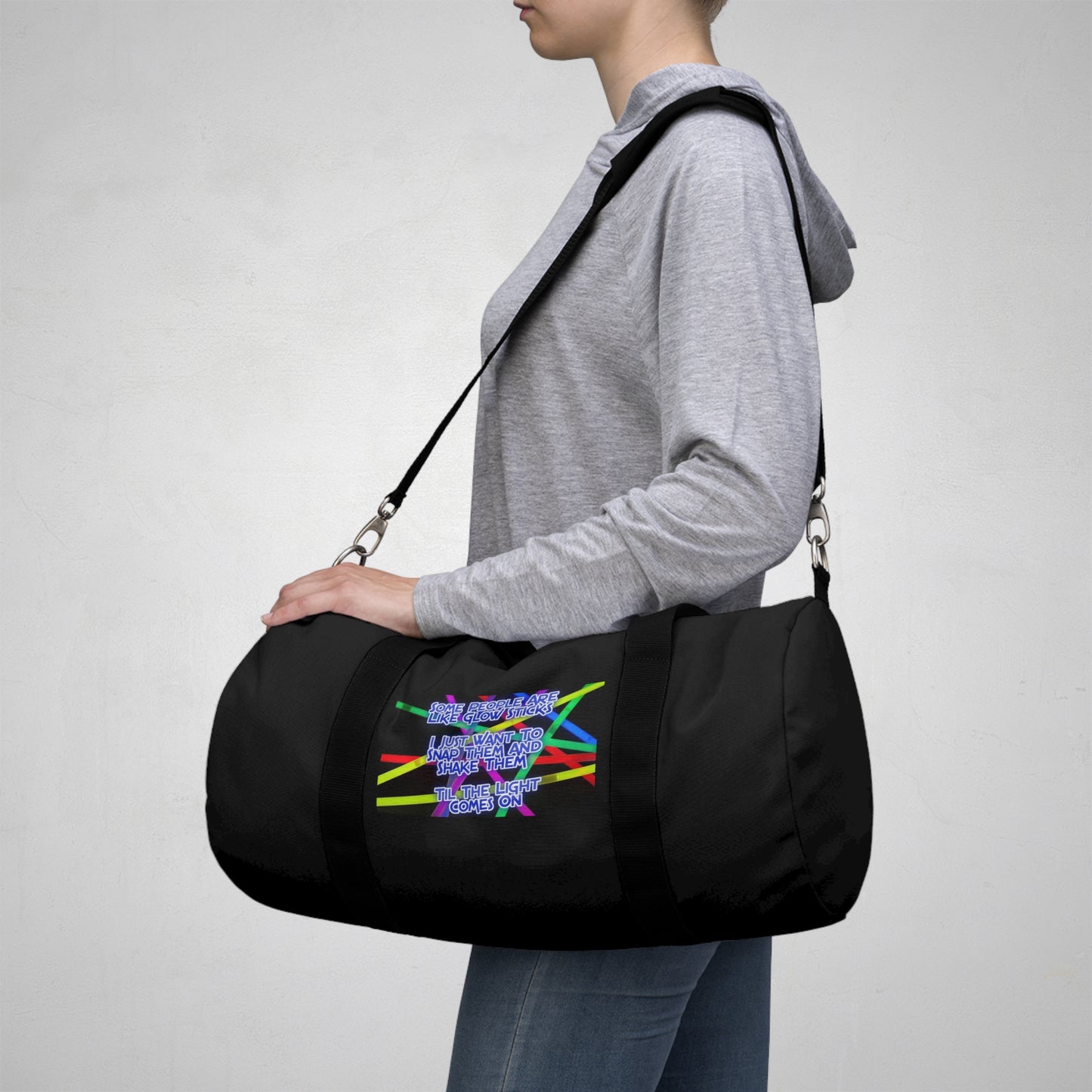 Glow Sticks Duffel Bag