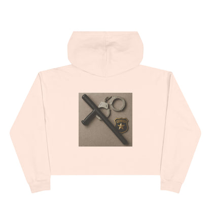Law Enforcement Appreciation Women's Crop Hoodie
