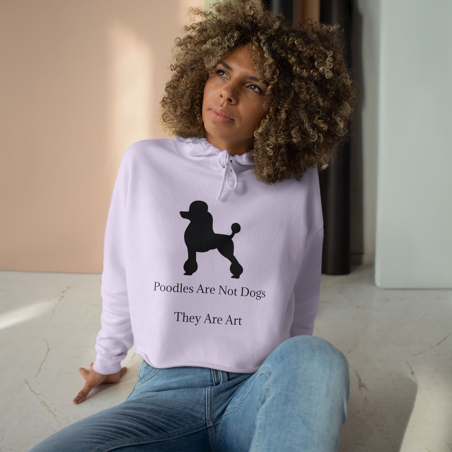 Not Dogs Women's Crop Hoodie