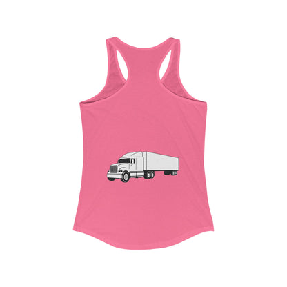 Semi Truck Women's Racerback Tank
