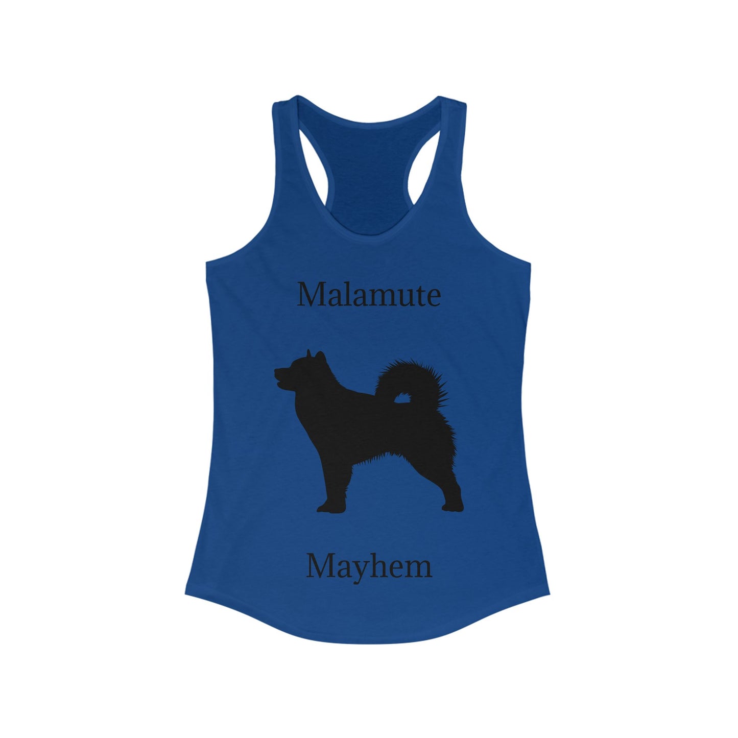 Malamute Mayhem Women's Racerback Tank