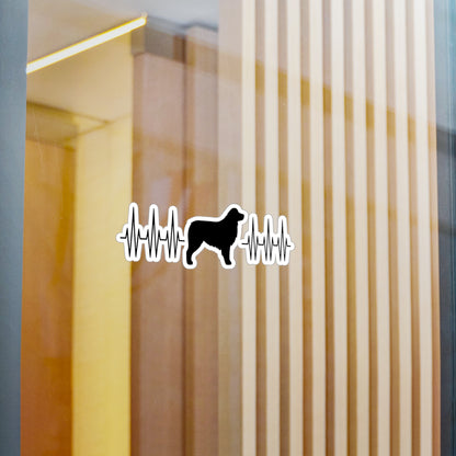 My Heart Beats For Aussies Vinyl Decal