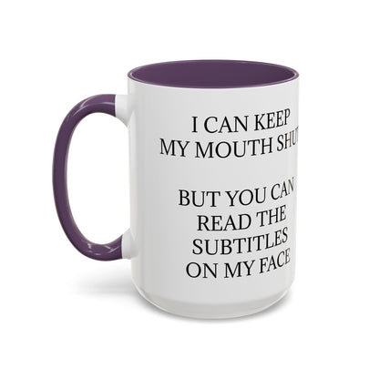 Subtitles 2-Tone Coffee Mug