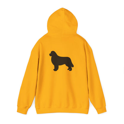 Newfie Silhouette Unisex Hoodie