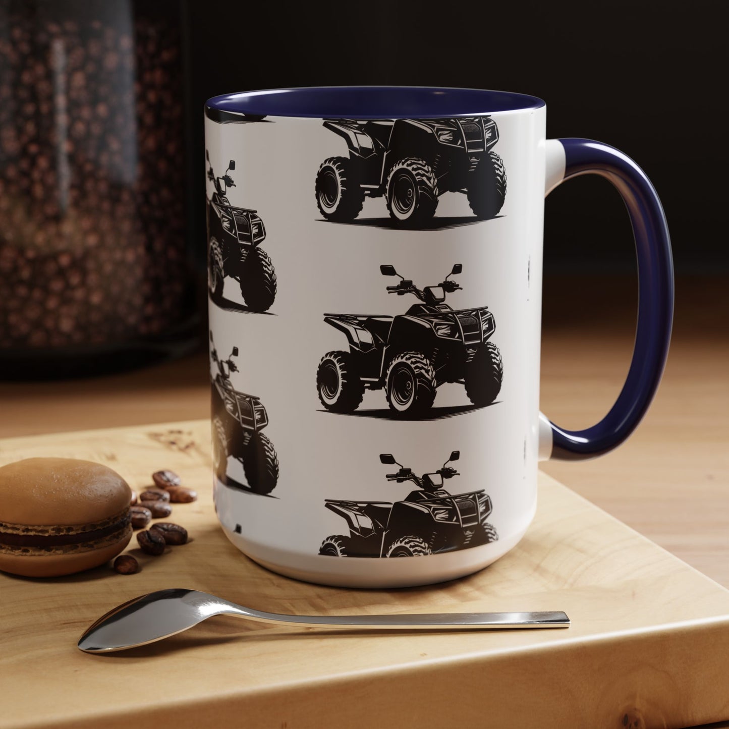 Off The Beaten Path Quad 2-Tone Coffee Mug