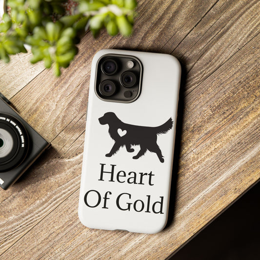 Heart Of Gold iPhone Case