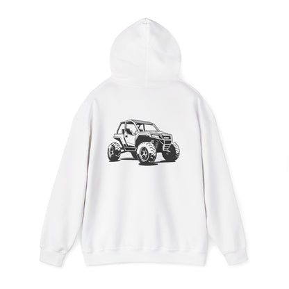 Off The Beaten Path Side By Side Unisex Hoodie