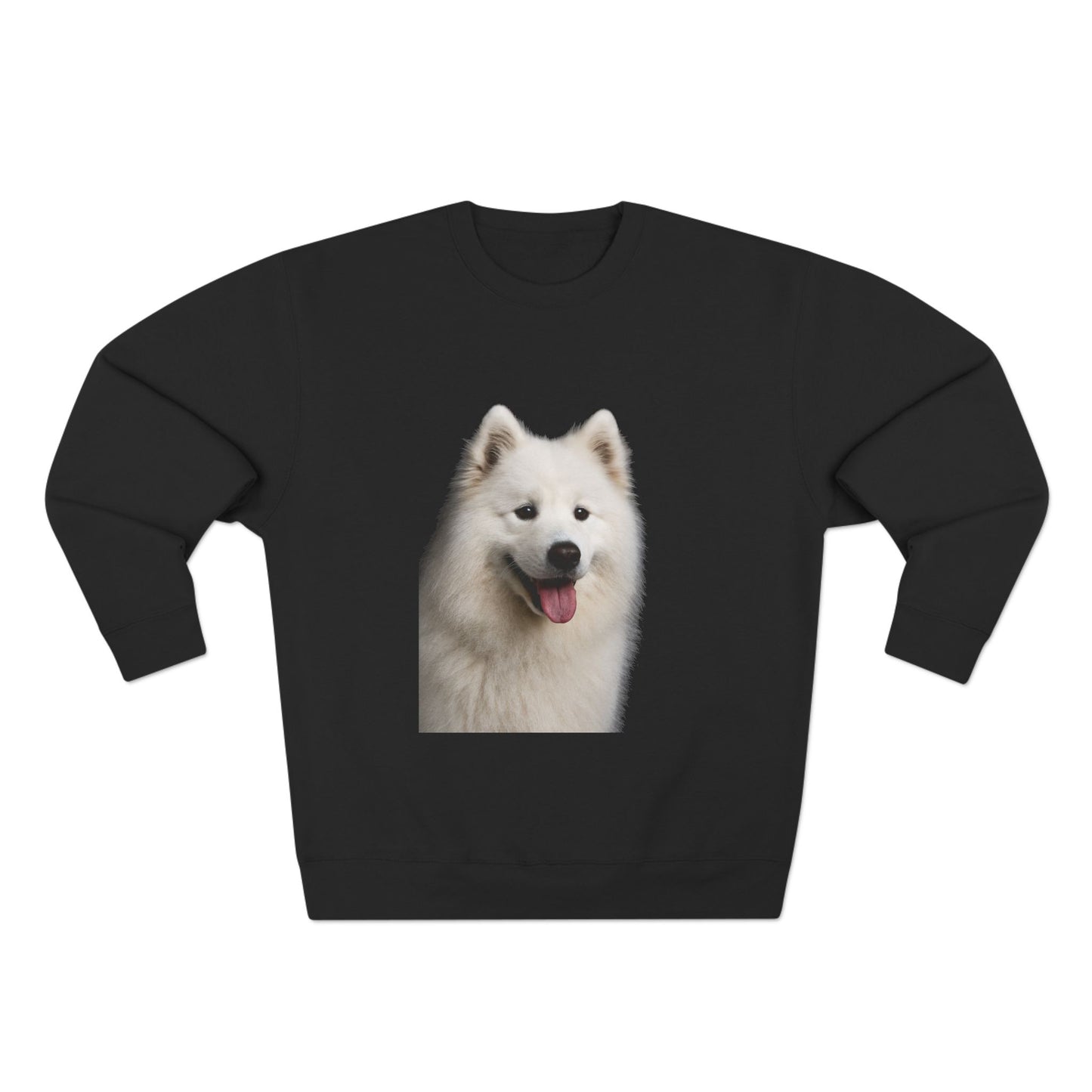 Samoyed Head Unisex Crewneck Sweatshirt