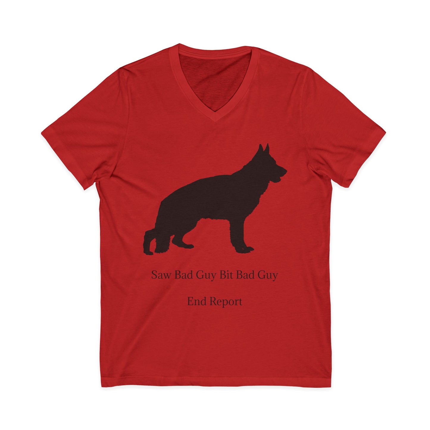 Bad Guy Unisex Short Sleeve V-Neck Tee