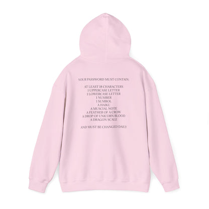 Password Unisex Hoodie