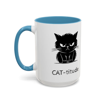 CAT-titude 2-Tone Coffee Mug