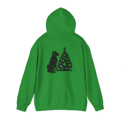 Golden Christmas Tree Unisex Hoodie