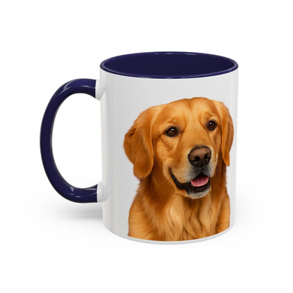 Golden Head 2-Tone Coffee Mug