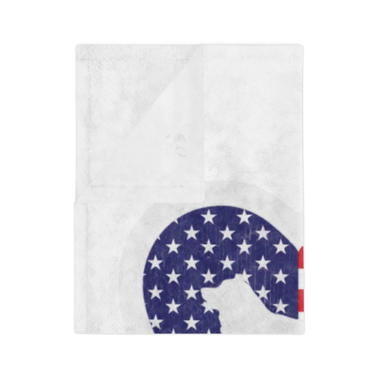 Malamute Flag Velveteen Microfiber Blanket