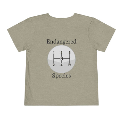 Endangered Species Toddler Unisex Short Sleeve Crewneck Tee