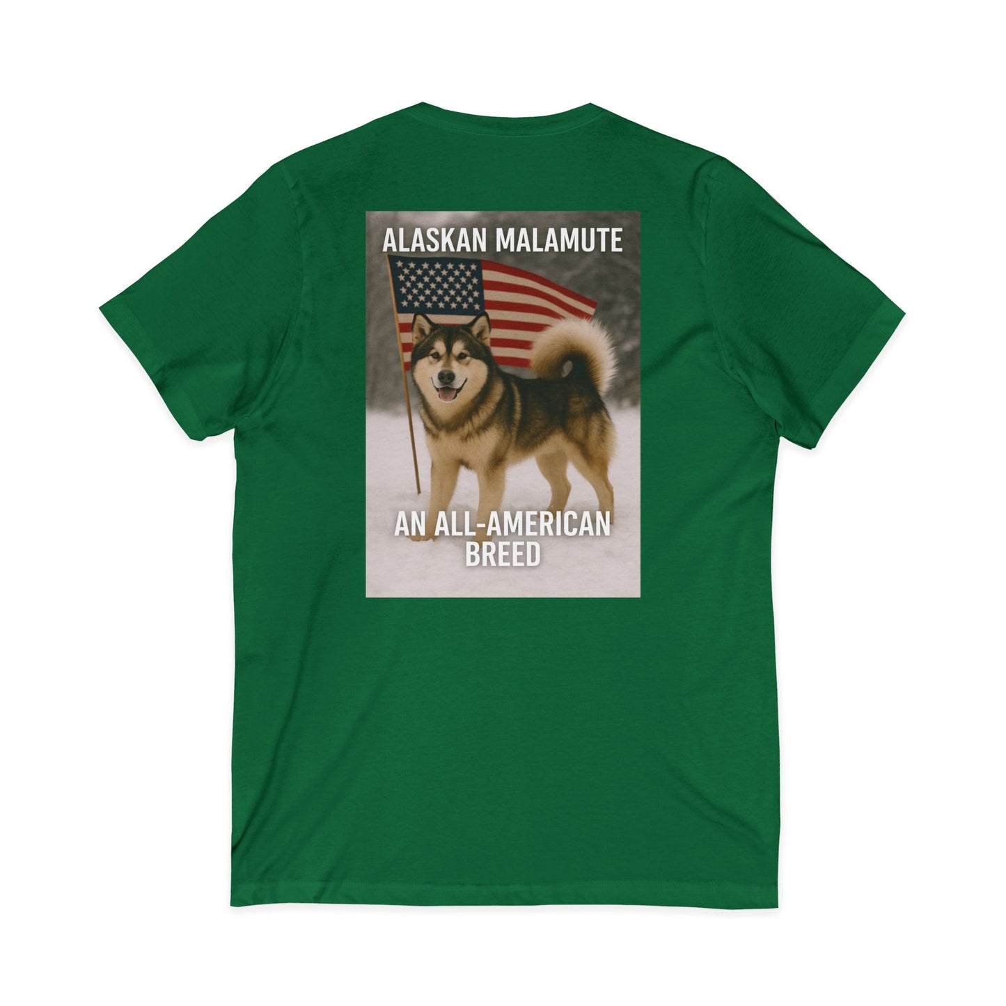 All-American Breed Unisex Short Sleeve V-Neck Tee