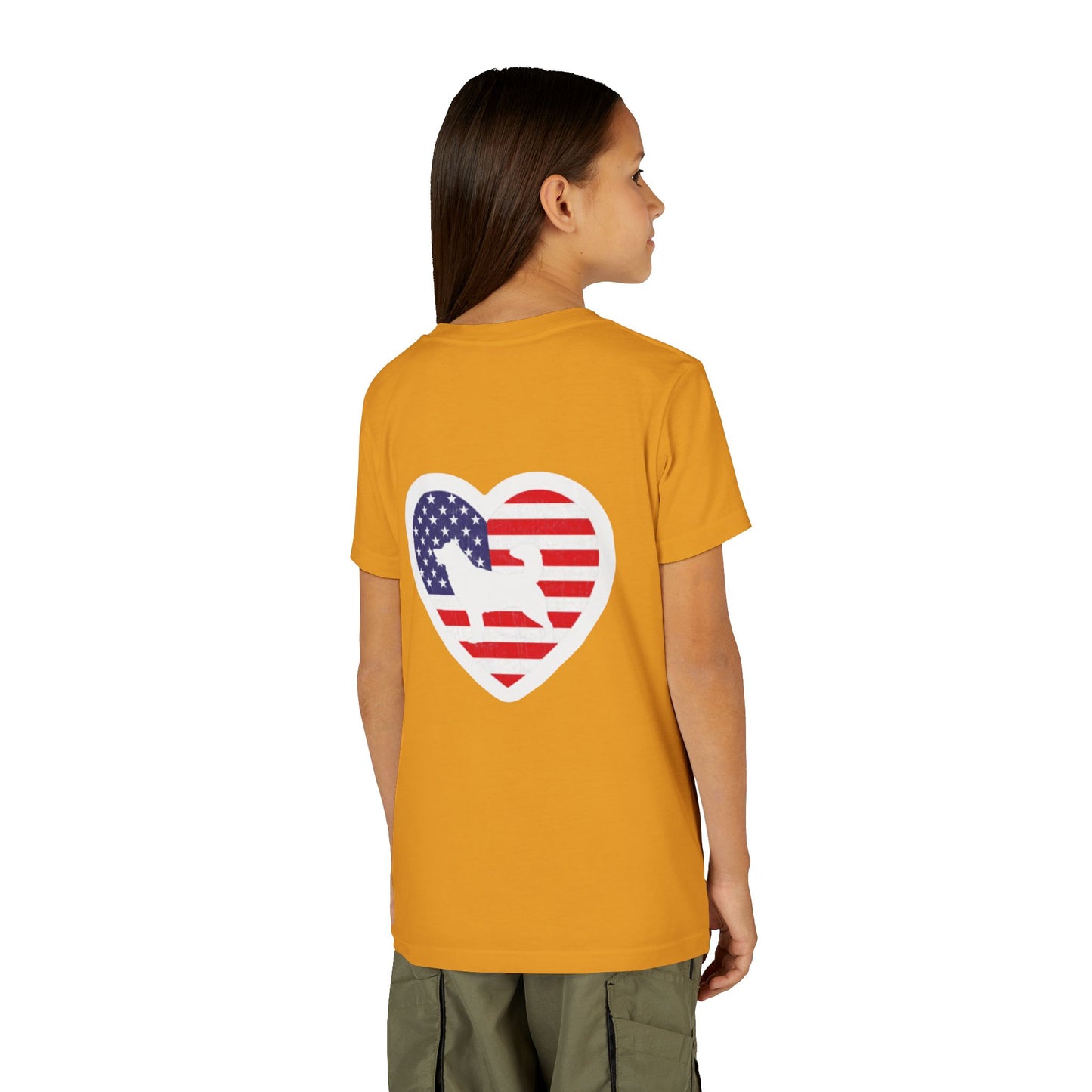 Malamute Flag Youth Unisex Short Sleeve Crewneck Tee