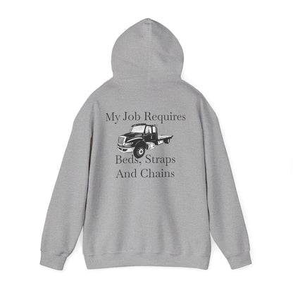 Beds, Straps, And Chains Unisex Hoodie