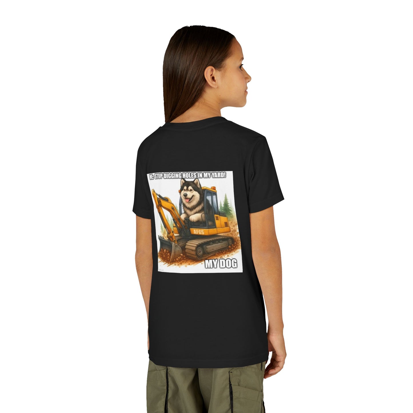 Digmaster Youth Unisex Short Sleeve Crewneck Tee