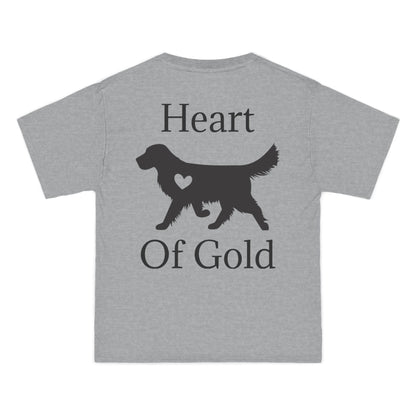 Heart Of Gold Men's Short-Sleeve Crewneck Tee