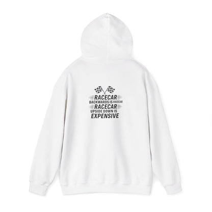 Racecar Backwards Unisex Hoodie