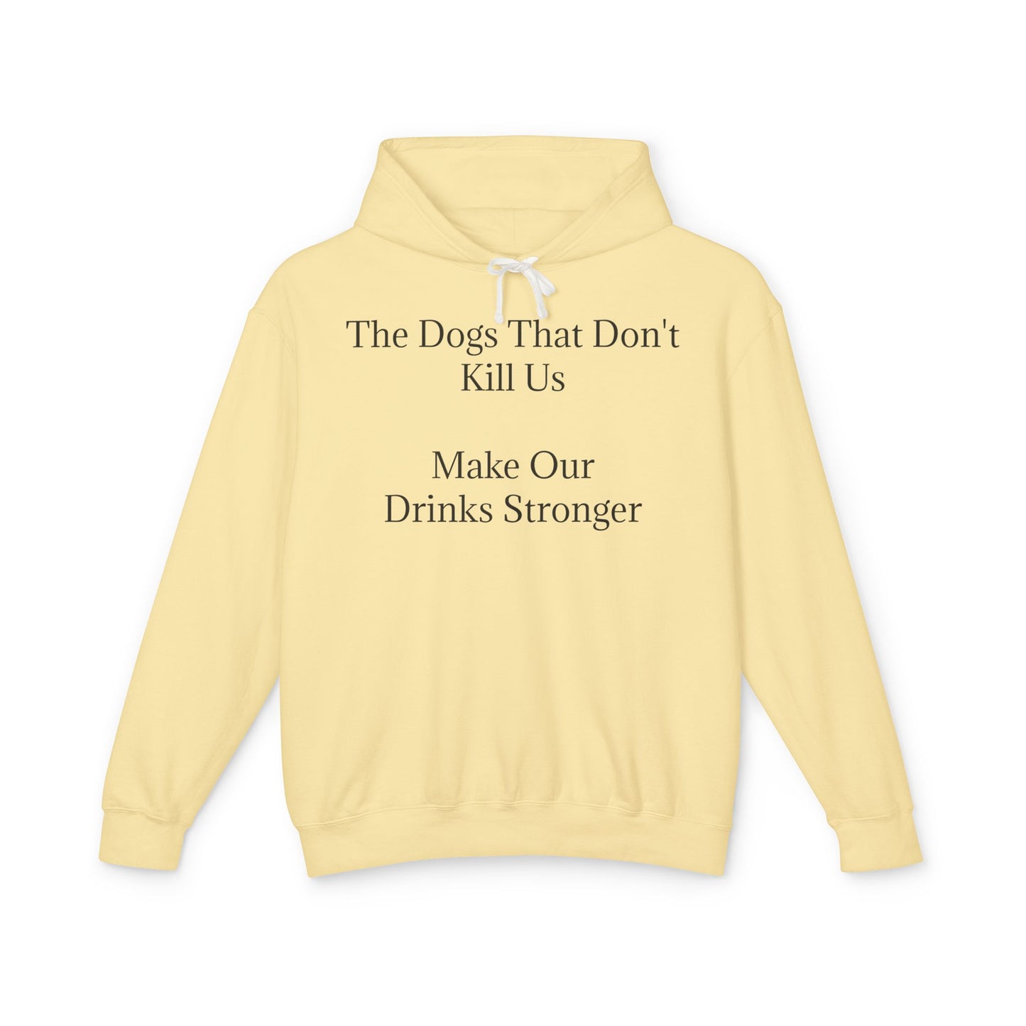 Drinks Stronger Unisex Lightweight Hoodie