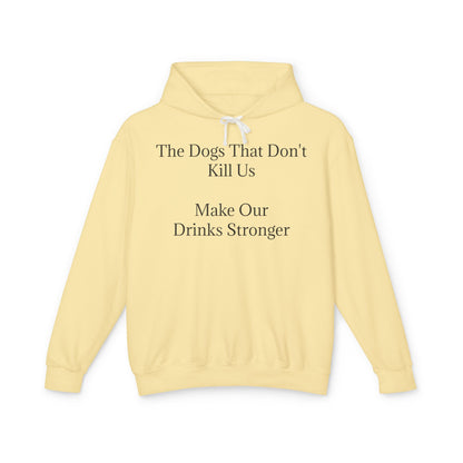 Drinks Stronger Unisex Lightweight Hoodie
