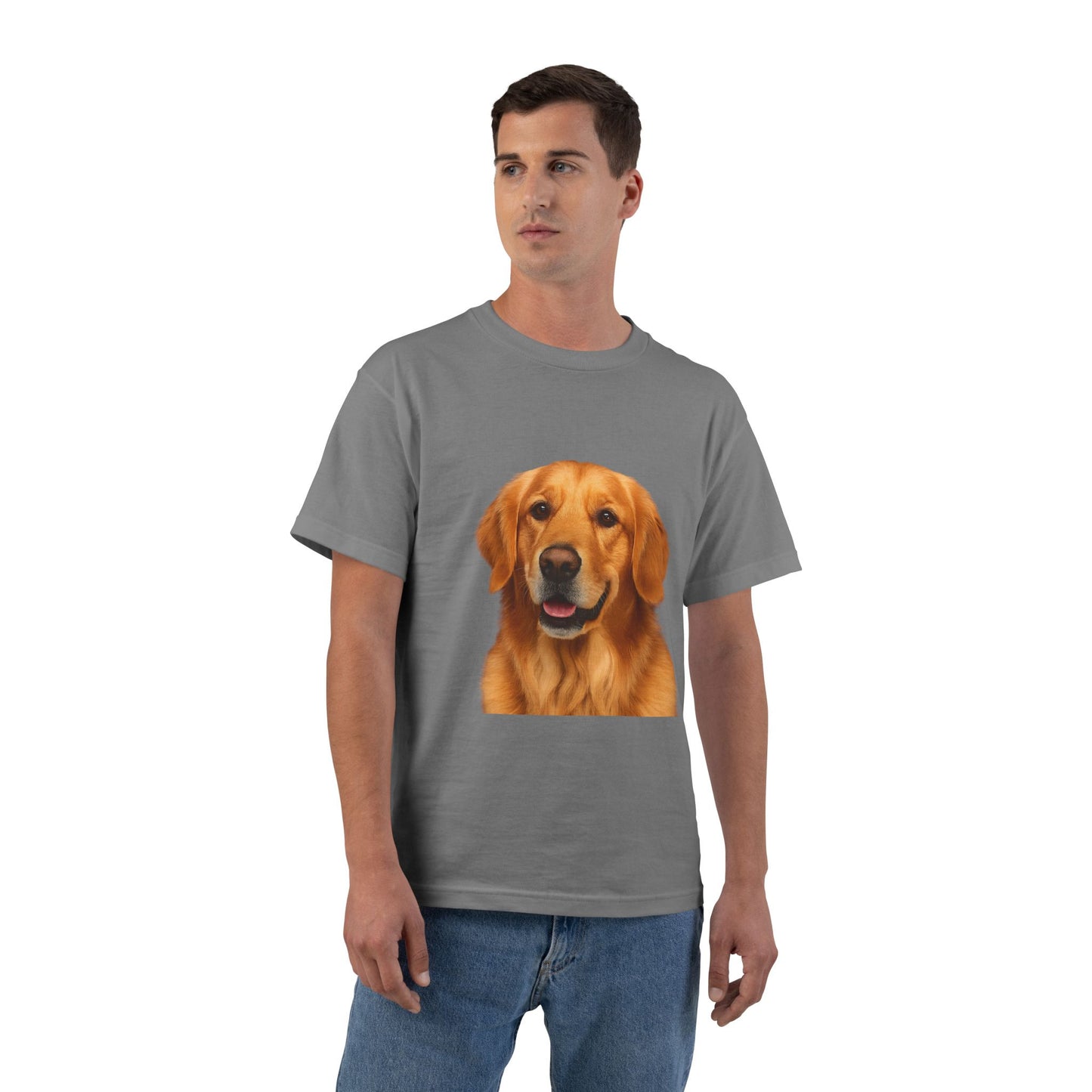 Golden Head Men's Short-Sleeve Crewneck Tee