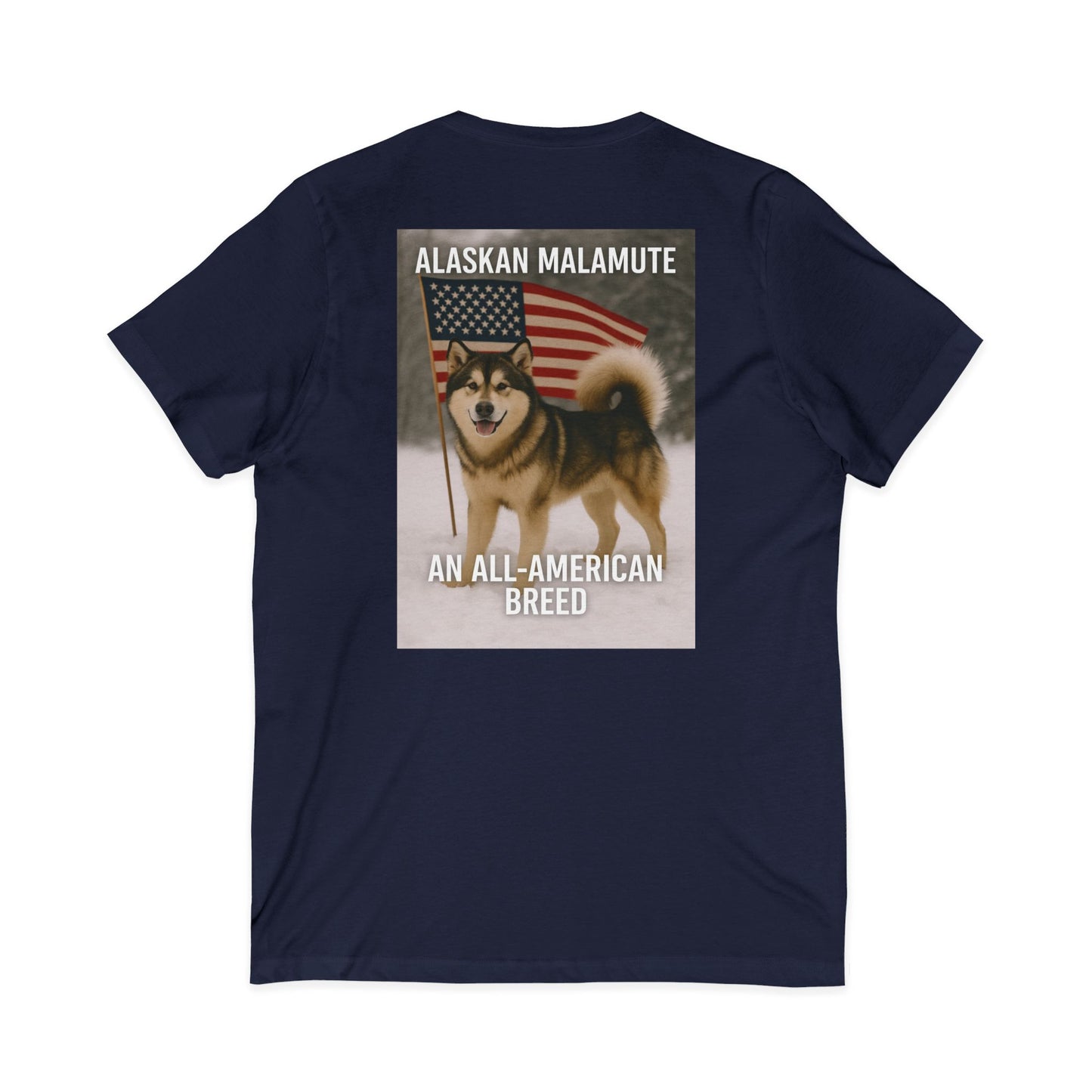 All-American Breed Unisex Short Sleeve V-Neck Tee