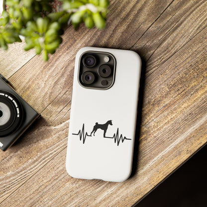 My Heart Beats For Basenjis iPhone Case