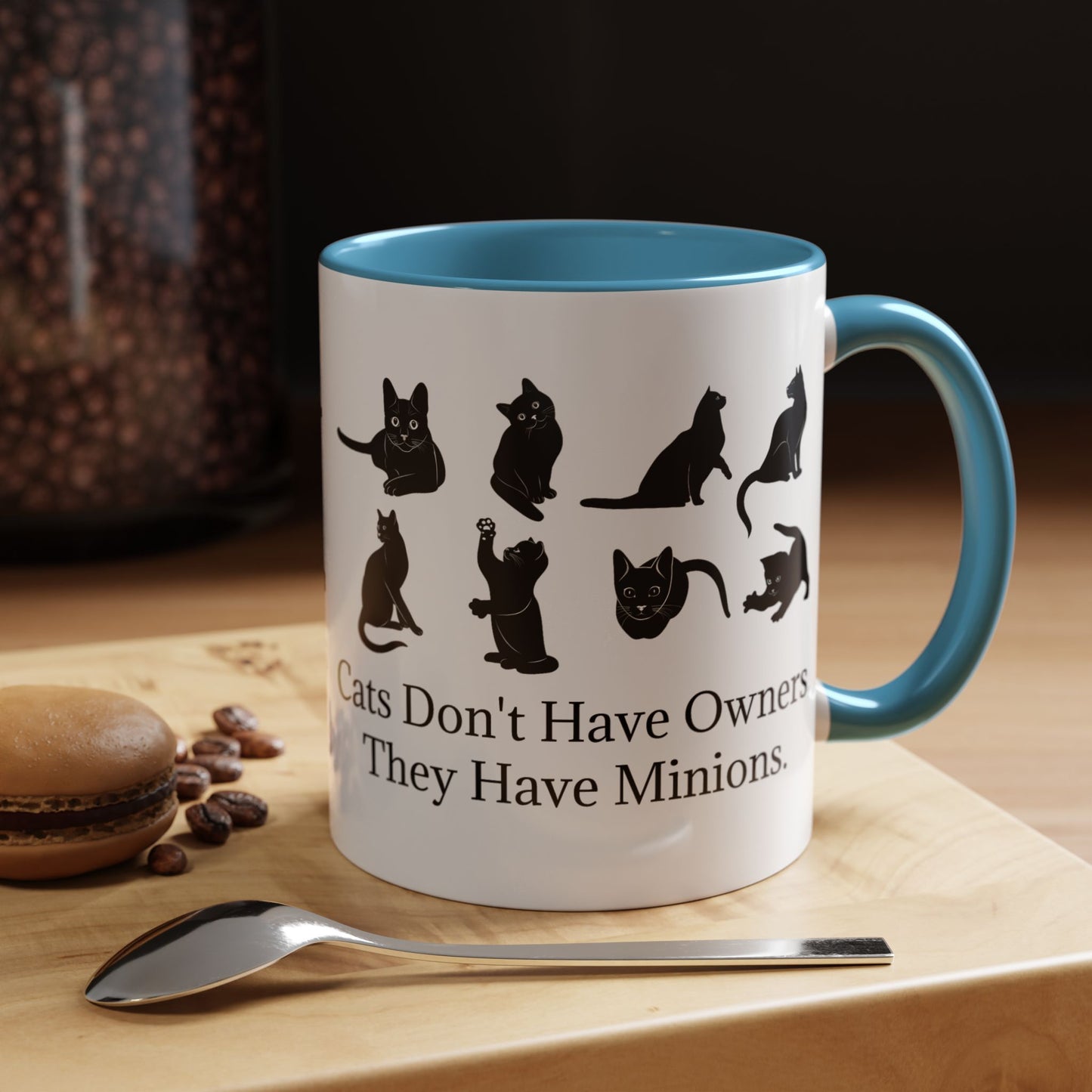 Cat Minions 2-Tone Coffee Mug