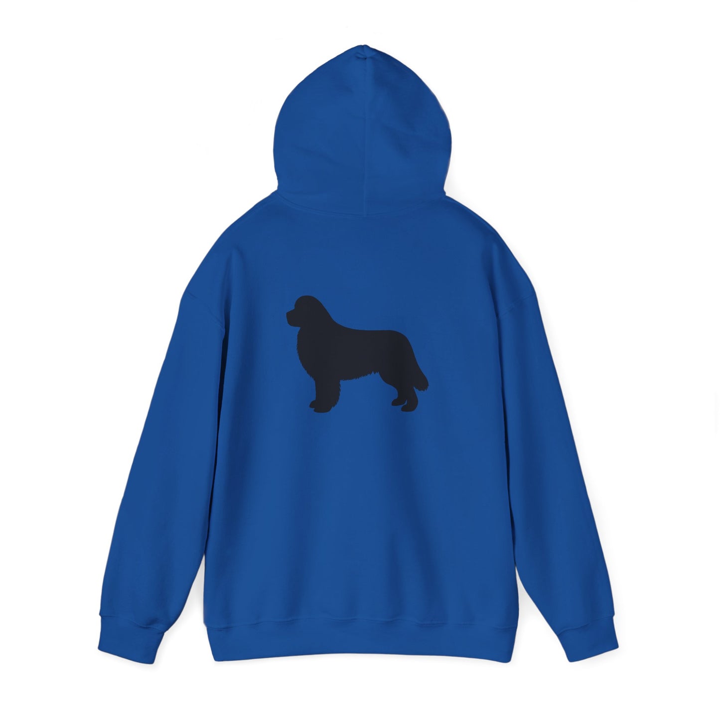 Newfie Silhouette Unisex Hoodie