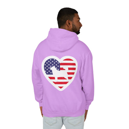 Malamute Flag Unisex Lightweight Hoodie