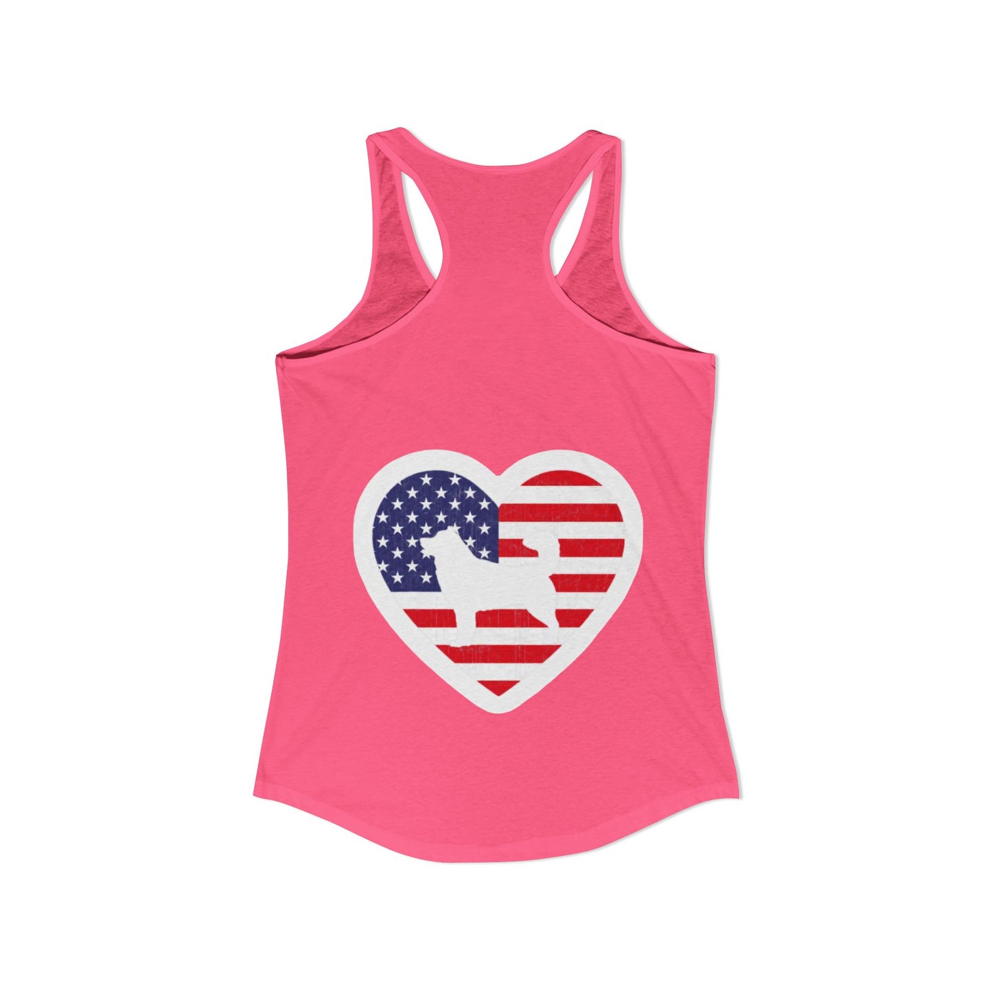 Malamute Flag Women's Racerback Tank