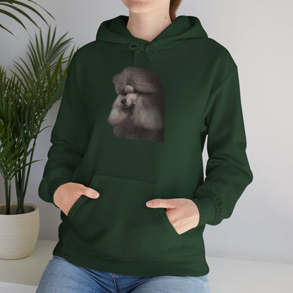 Poodle Head Unisex Hoodie