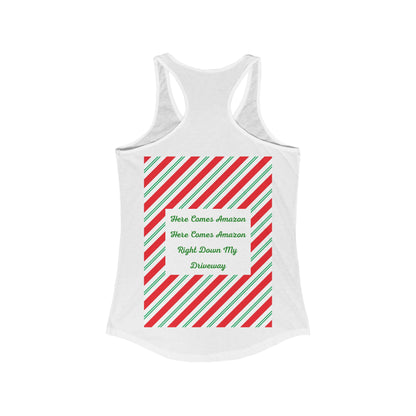 Here Comes Amazon Women's Racerback Tank