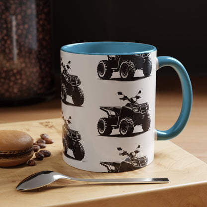 Off The Beaten Path Quad 2-Tone Coffee Mug