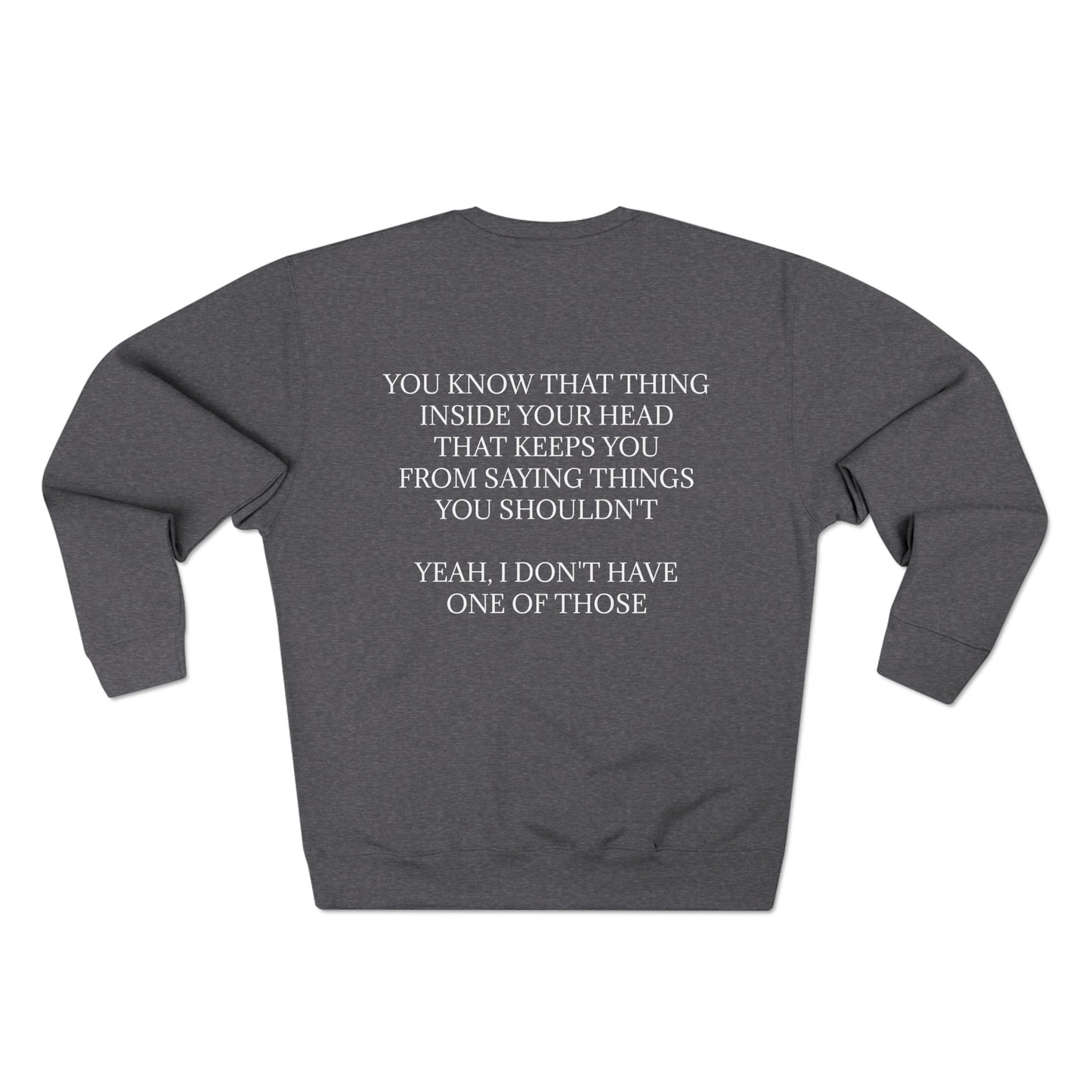 No Filter Unisex Crewneck Sweatshirt