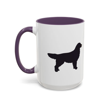 Golden Silhouette 2-Tone Coffee Mug